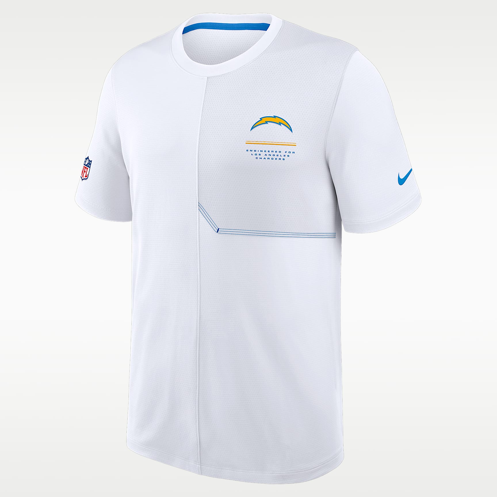 Los Angeles Chargers Sideline Coach Men's Nike Dri-FIT NFL Top